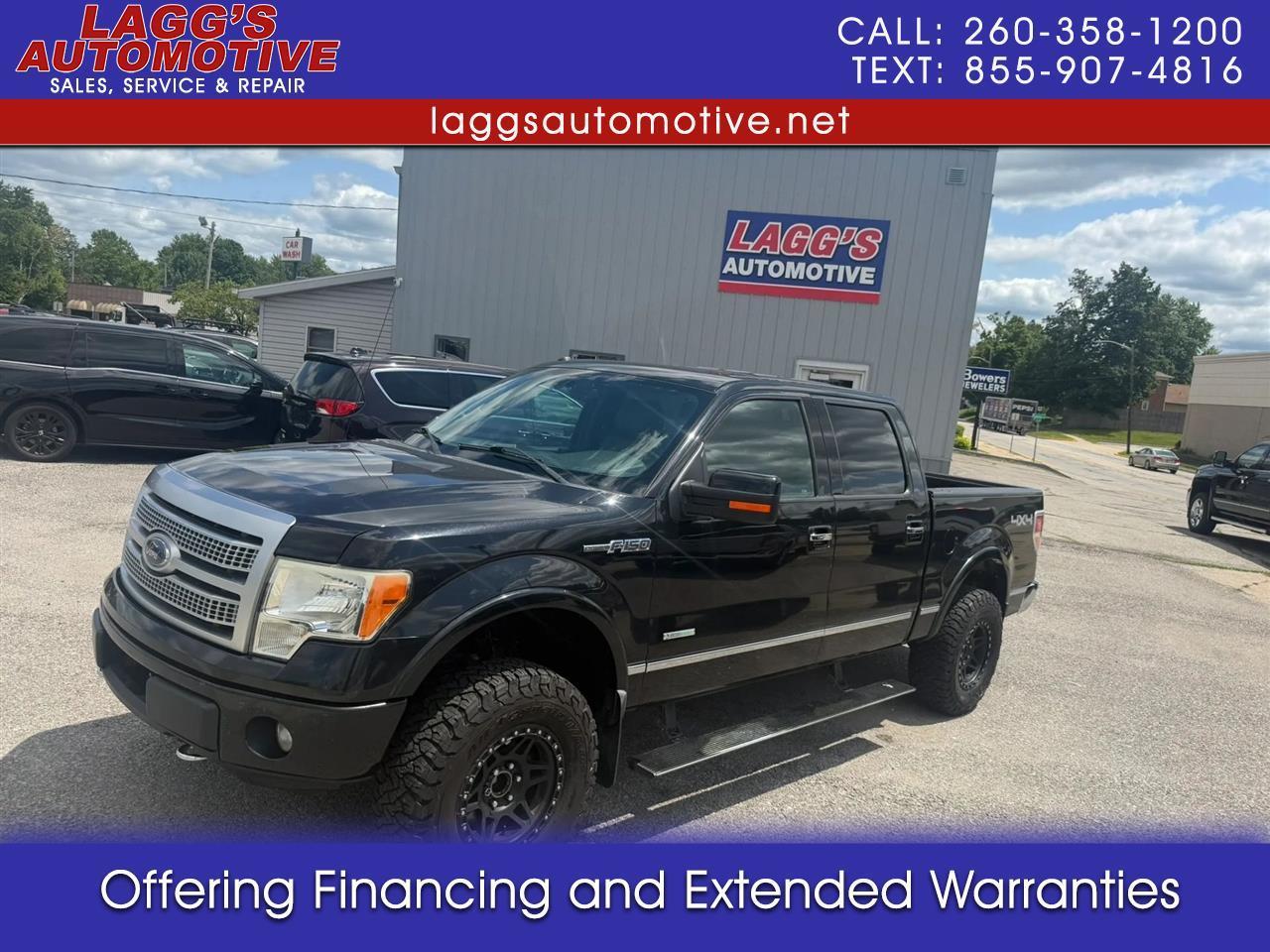 2012 Ford F-150 Platinum Pickup 4D 5 1/2 ft