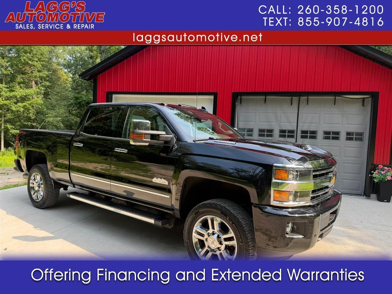 2018 Chevrolet Silverado 2500HD High Country Pickup 4D 6 1/2 ft