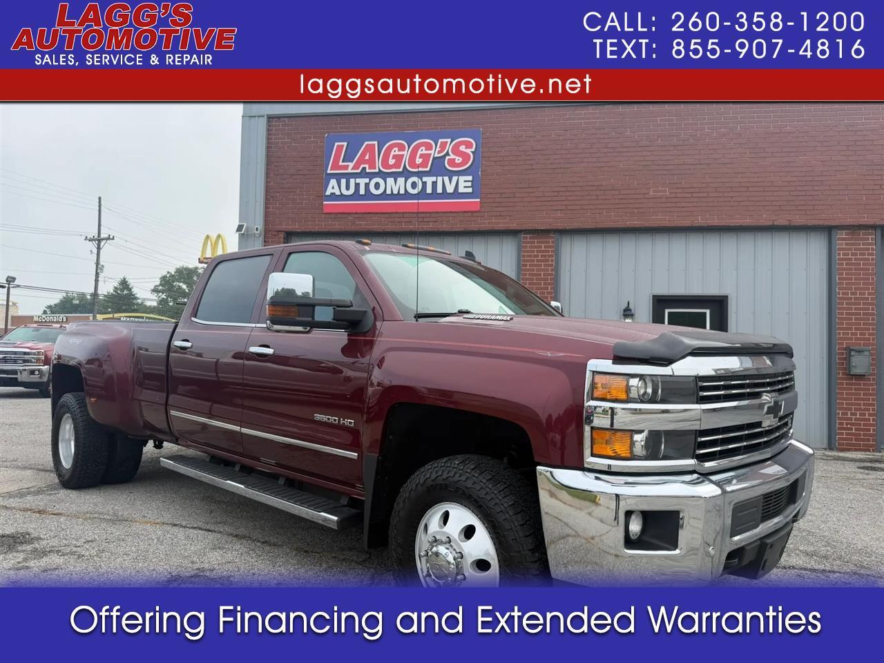 2016 Chevrolet Silverado 3500HD LTZ Pickup 4D 8 ft