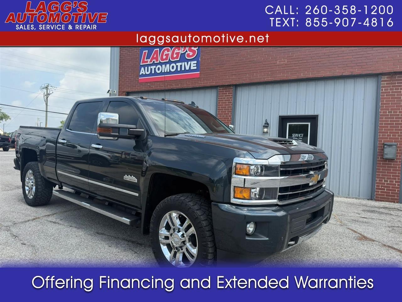 2018 Chevrolet Silverado 2500HD High Country Pickup 4D 6 1/2 ft