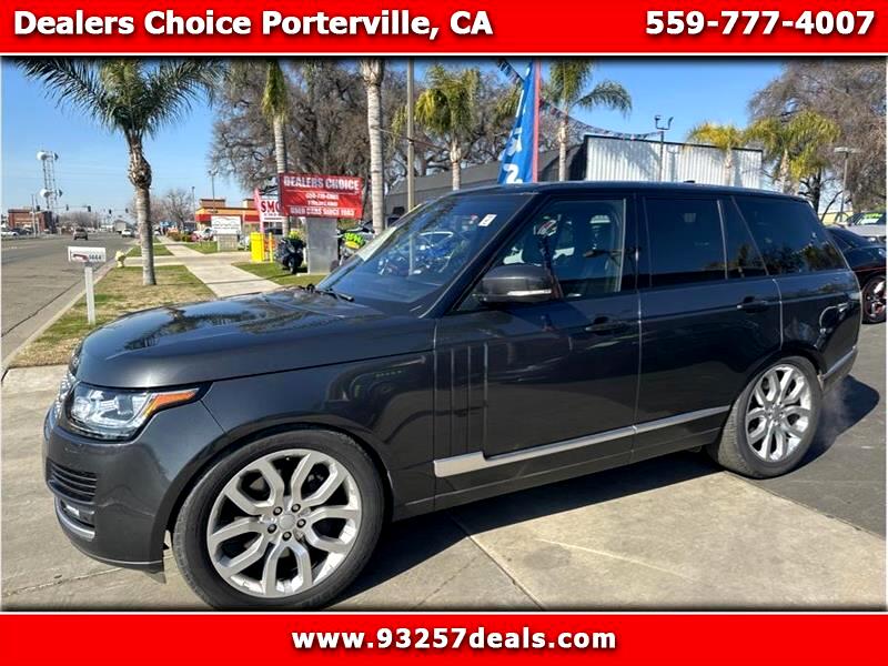 2017 Land Rover Range Rover Supercharged Sport Utility 4D