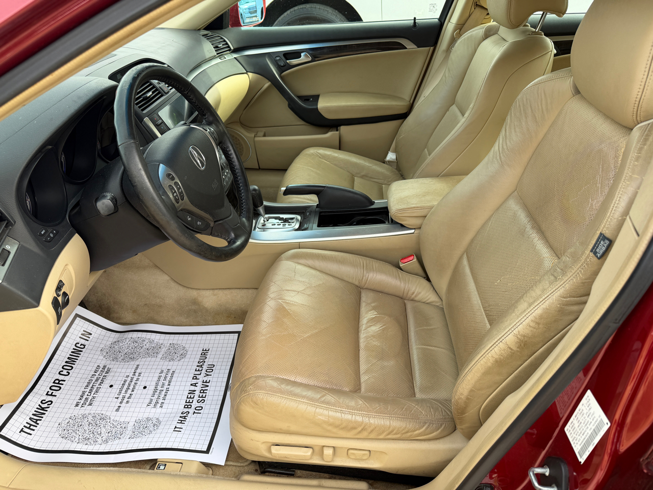 Acura TL 5-Speed AT with Navigation System 2008