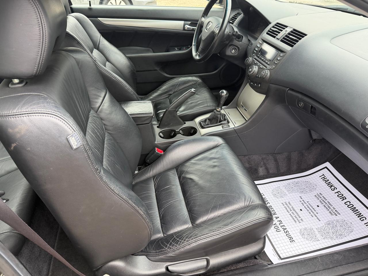 Honda Accord EX Coupe with Leather and XM Radio 2005