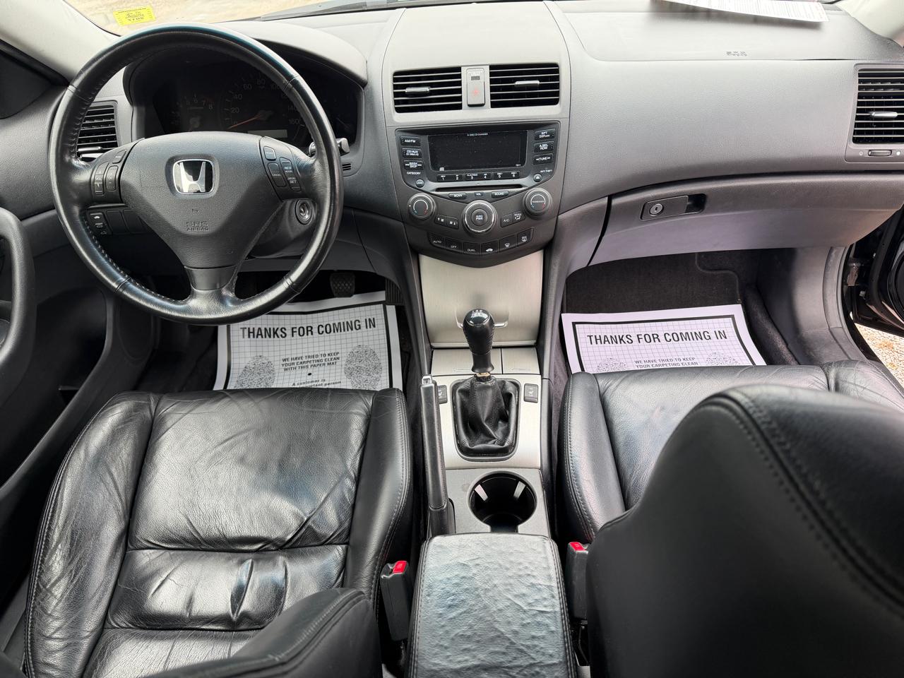 Honda Accord EX Coupe with Leather and XM Radio 2005