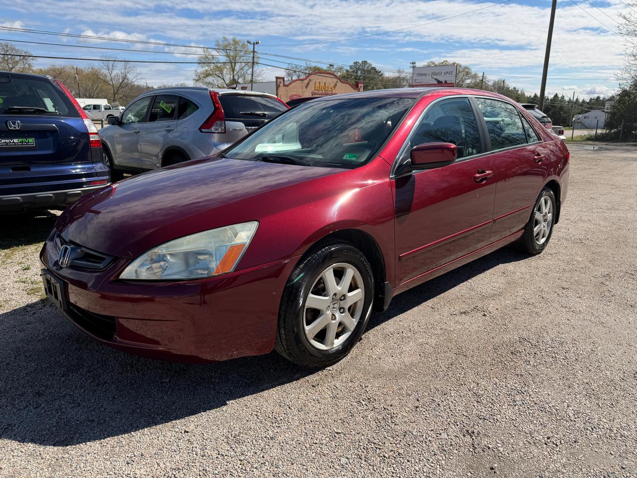 2005 Honda Accord EX V-6 Sedan AT with Navigation System and XM Radi