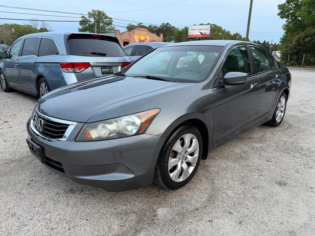 Gray 2009 Honda Accord EX-L Sedan Front-Wheel Drive Automatic