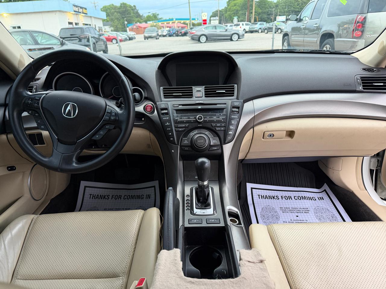 Acura TL 6-Speed AT with Tech Package and 18-In. WP 2014