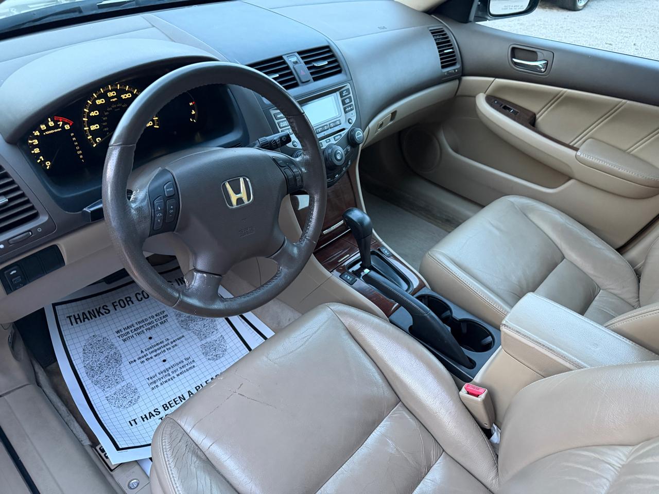 Honda Accord EX Sedan AT w/ Leather and XM Radio 2006