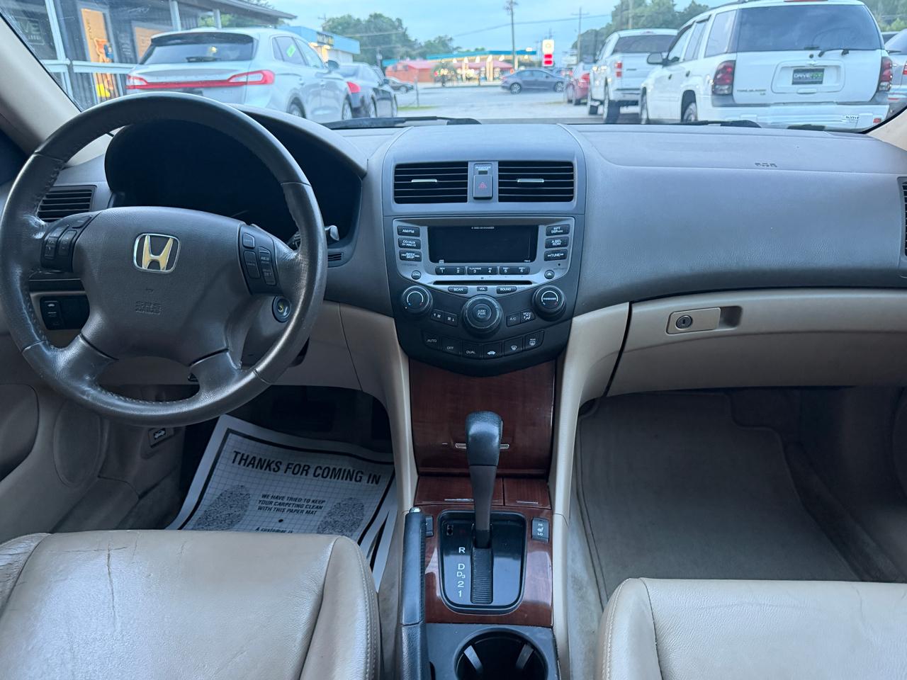 Honda Accord EX Sedan AT w/ Leather and XM Radio 2006