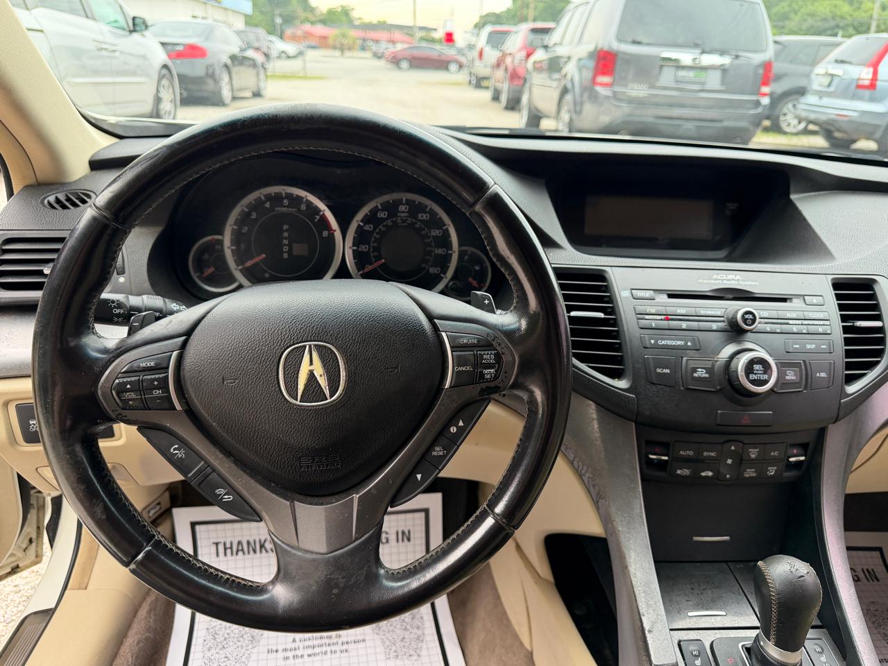 Acura TSX 5-Speed AT with Tech Package 2011
