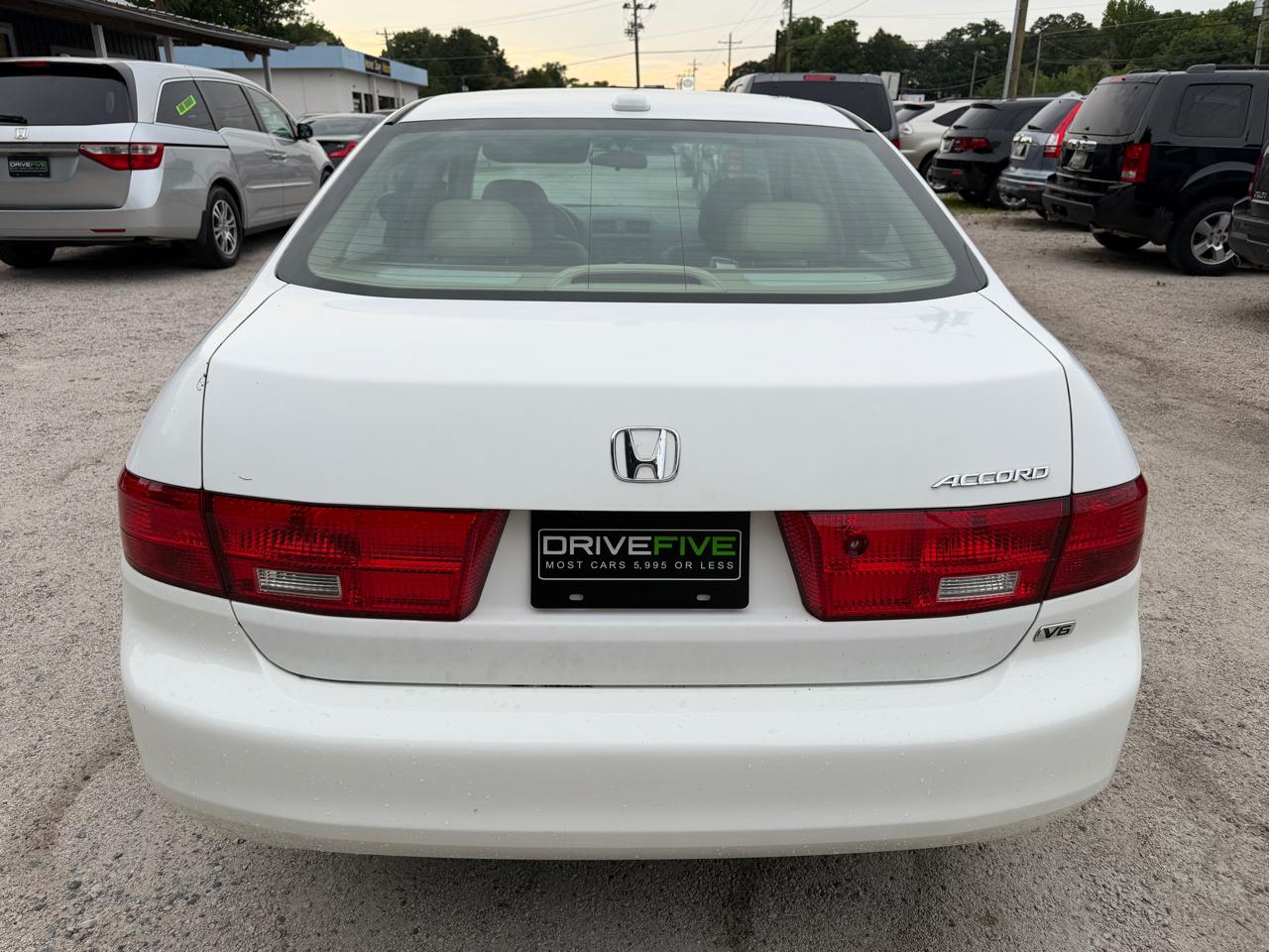 Honda Accord EX V-6 Sedan AT with Navigation System and XM Radi 2005
