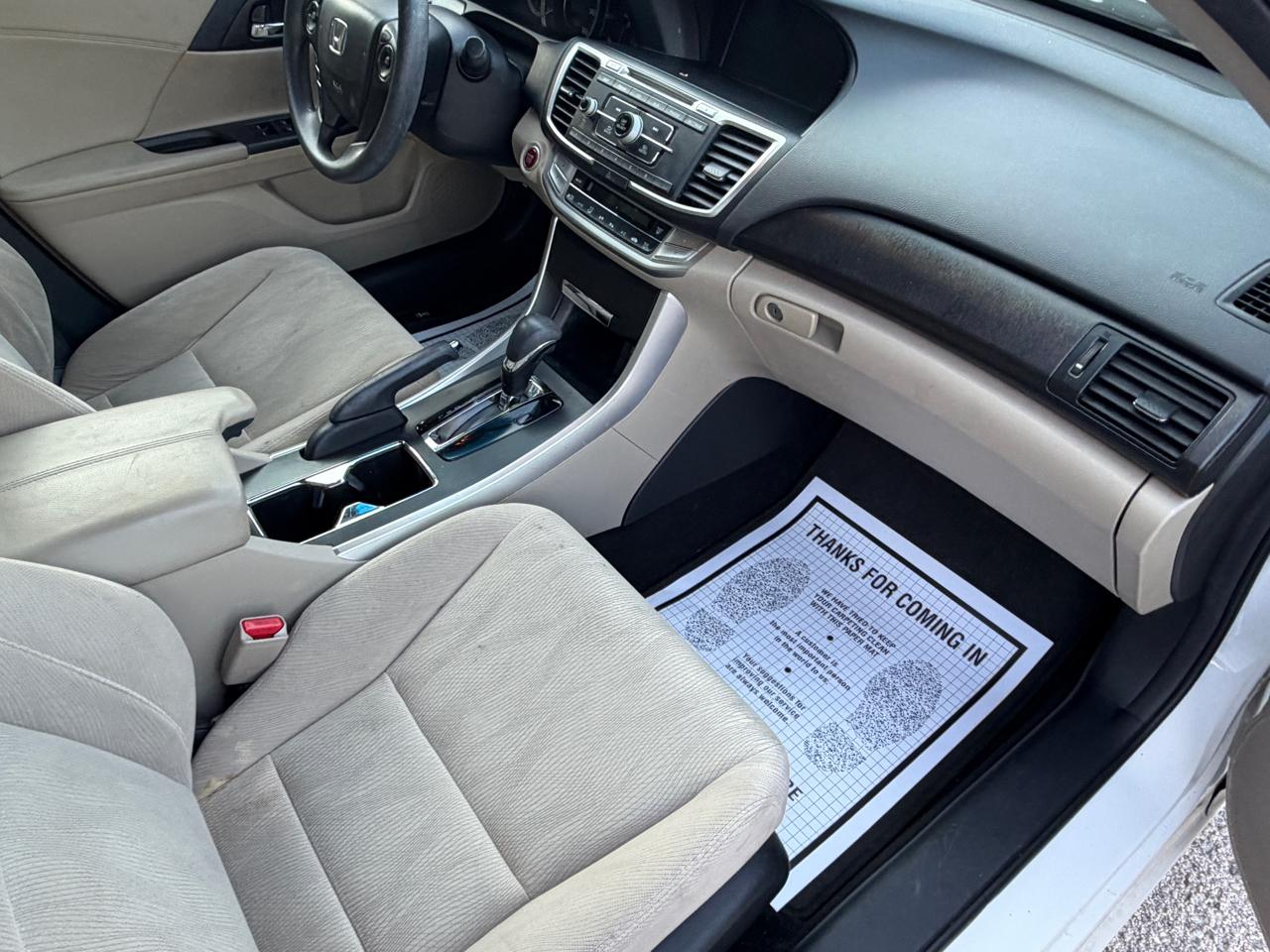 Honda Accord EX Sedan CVT 2013