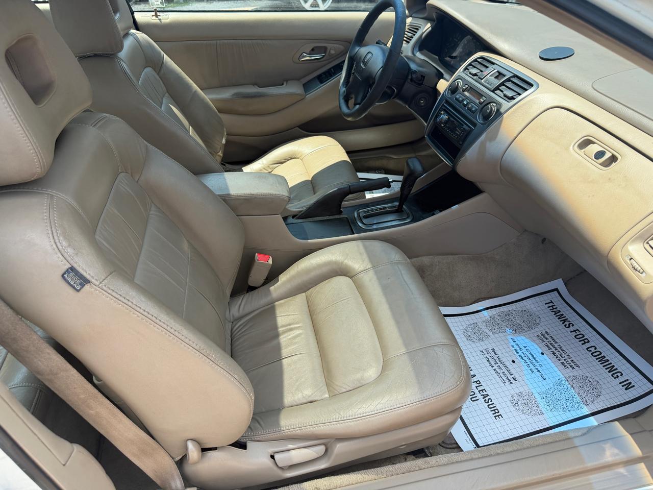 Honda Accord EX V6 coupe 2001
