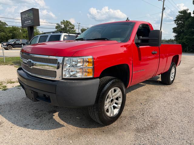 Red 2008 Chevrolet Silverado 1500 Pickup Truck 4X2 Automatic