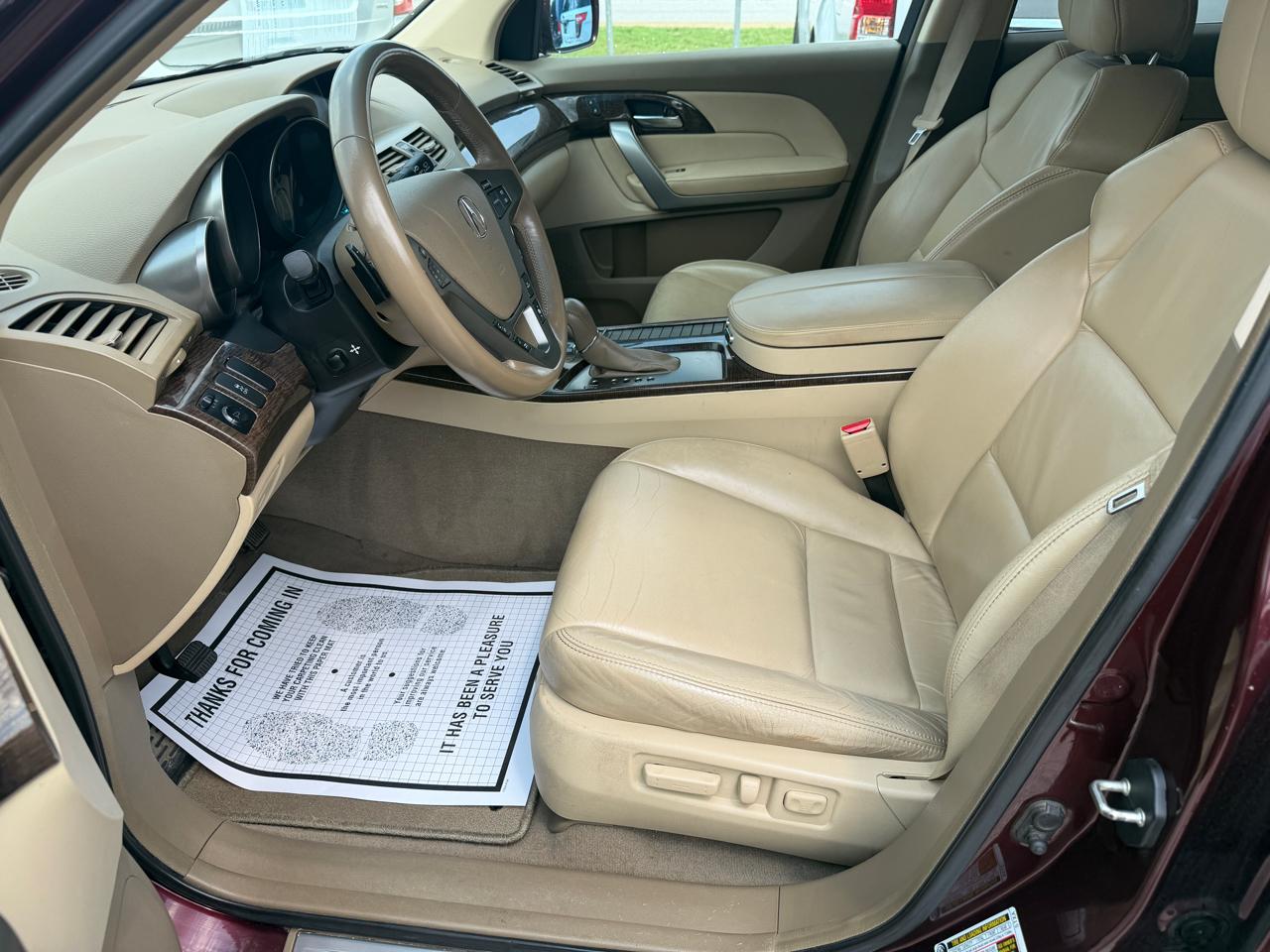 Acura MDX 6-Spd AT w/Tech Package 2013
