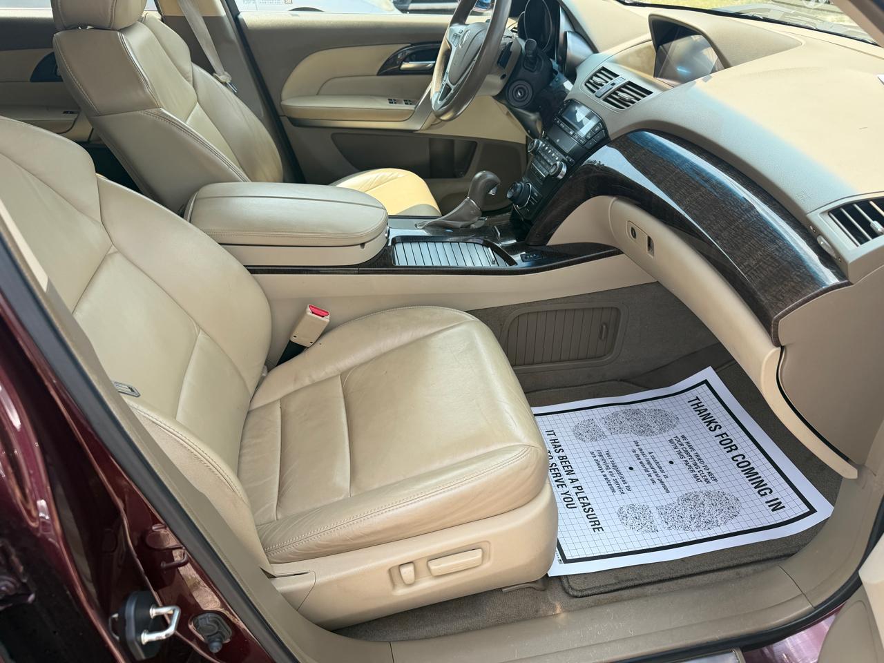 Acura MDX 6-Spd AT w/Tech Package 2013
