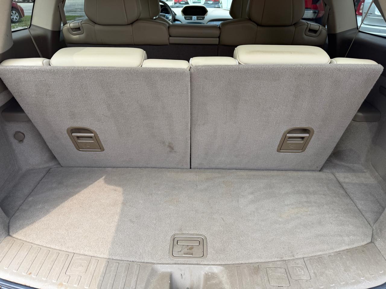 Acura MDX 6-Spd AT w/Tech Package 2013