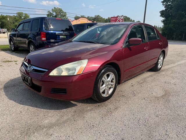 Red (Burgundy) 2006 Honda Accord Sedan Automatic