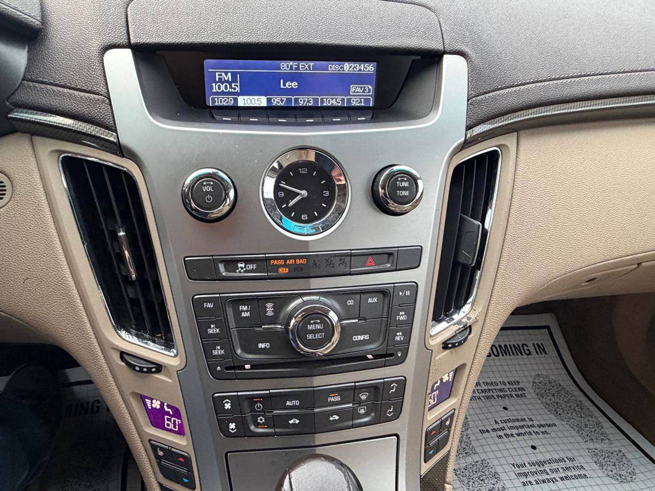 Cadillac CTS Luxury 2013