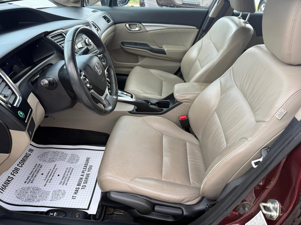 Honda Civic EX-L Sedan 5-Speed AT 2013