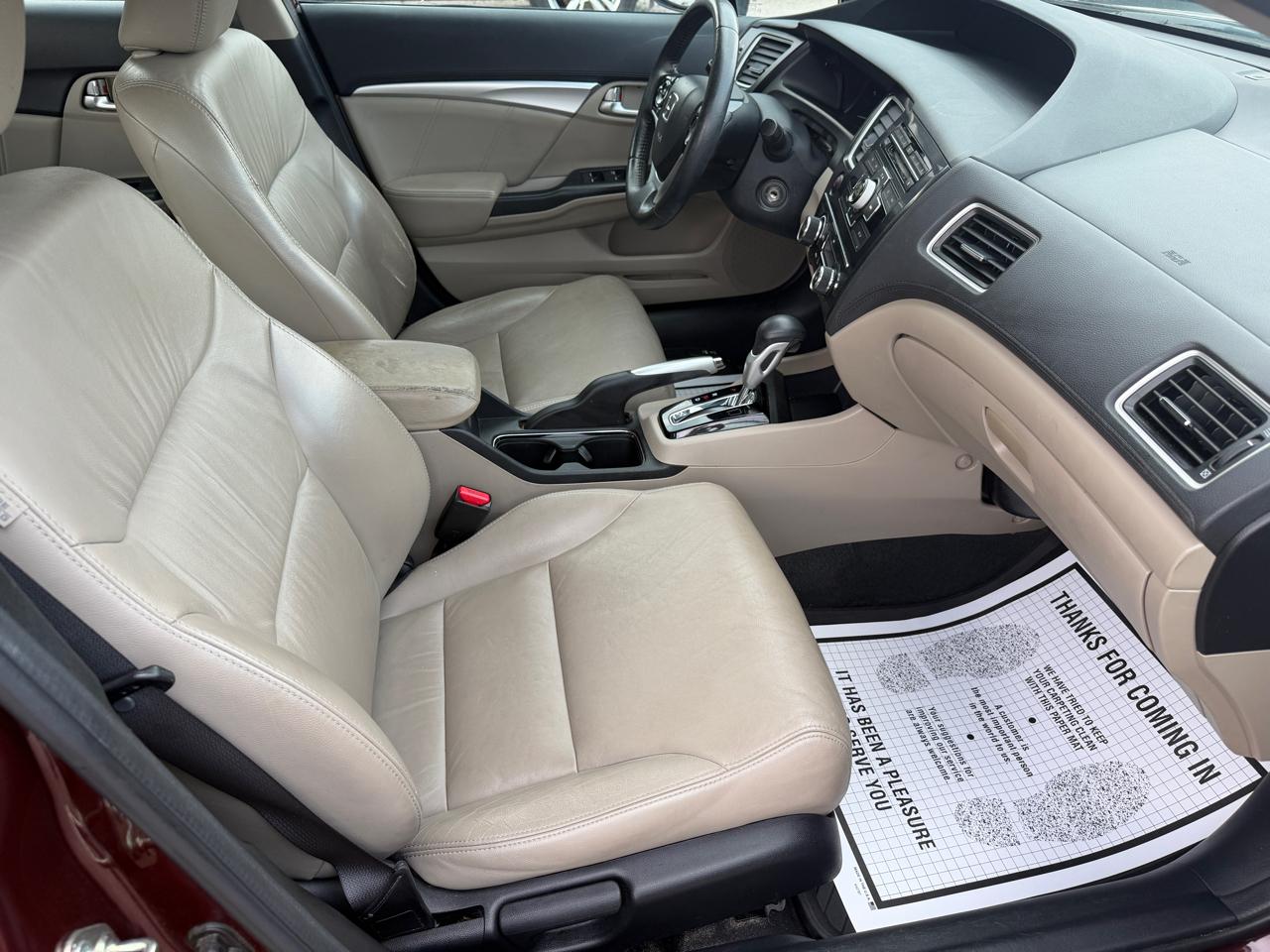 Honda Civic EX-L Sedan 5-Speed AT 2013
