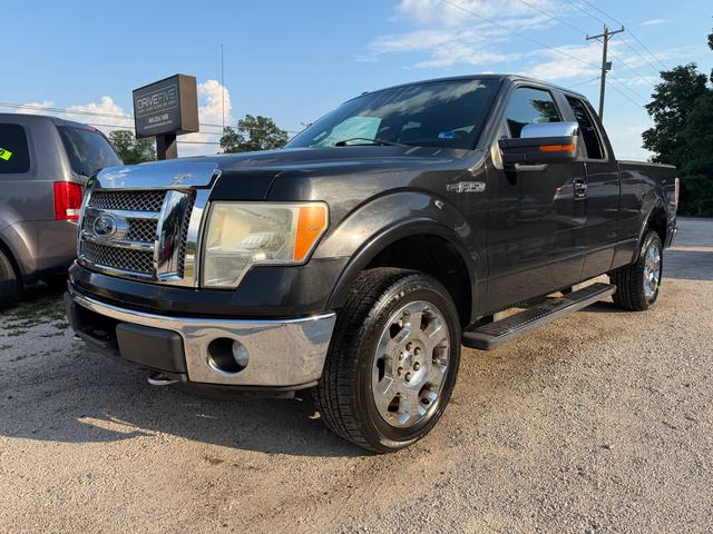 Black 2011 Ford F-150 Pickup Truck Four-Wheel Drive Automatic