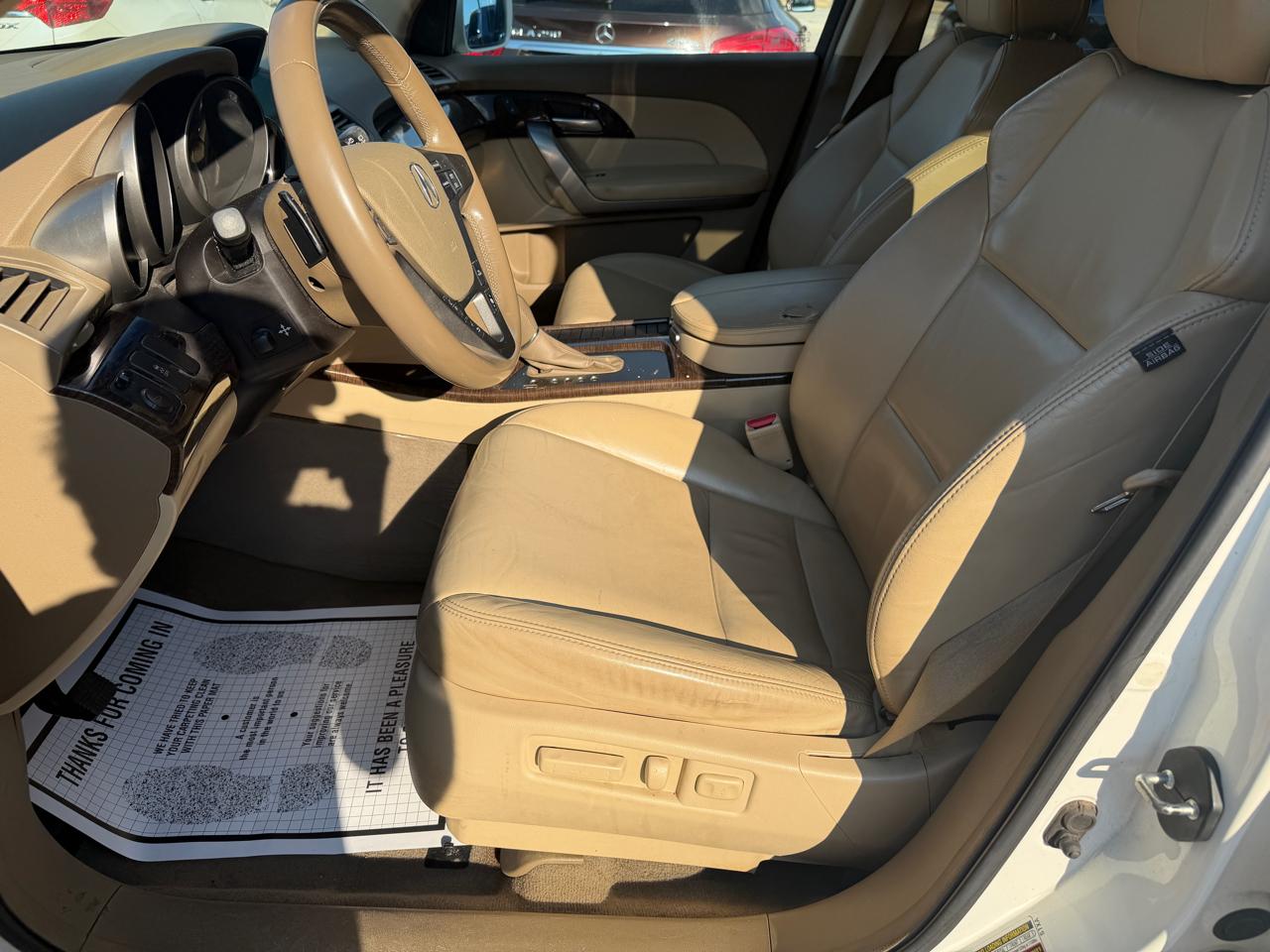Acura MDX 6-Spd AT w/Tech Package 2012
