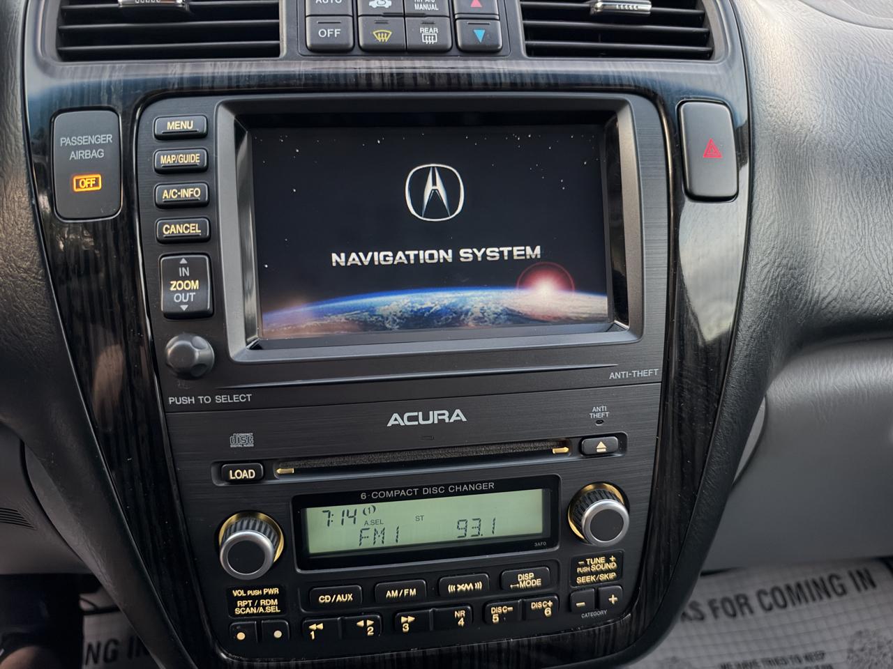 Acura MDX Touring with Navigation System 2006