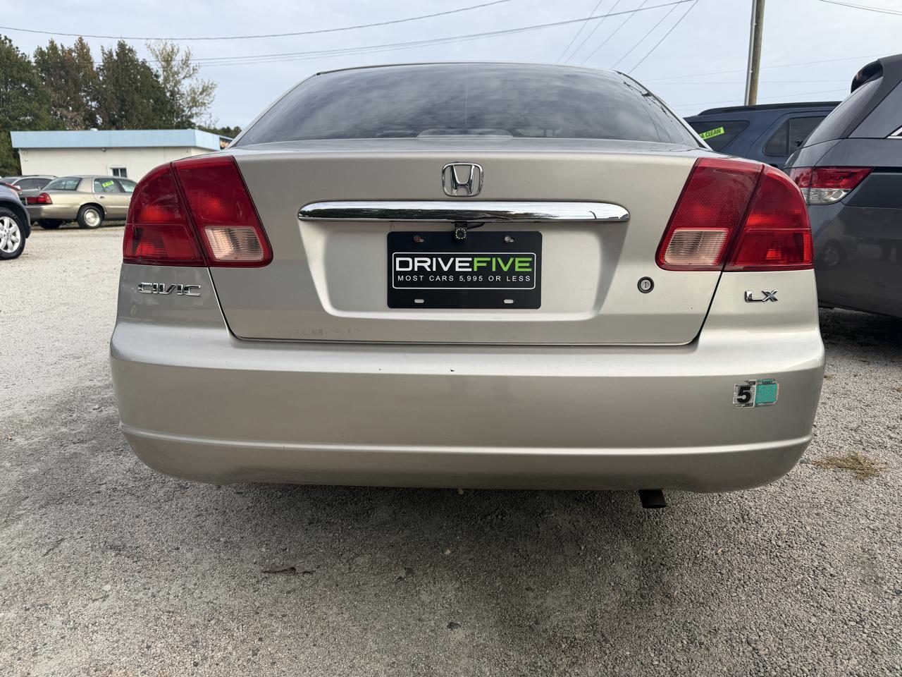 Honda Civic 4dr Sdn LX Auto 2002