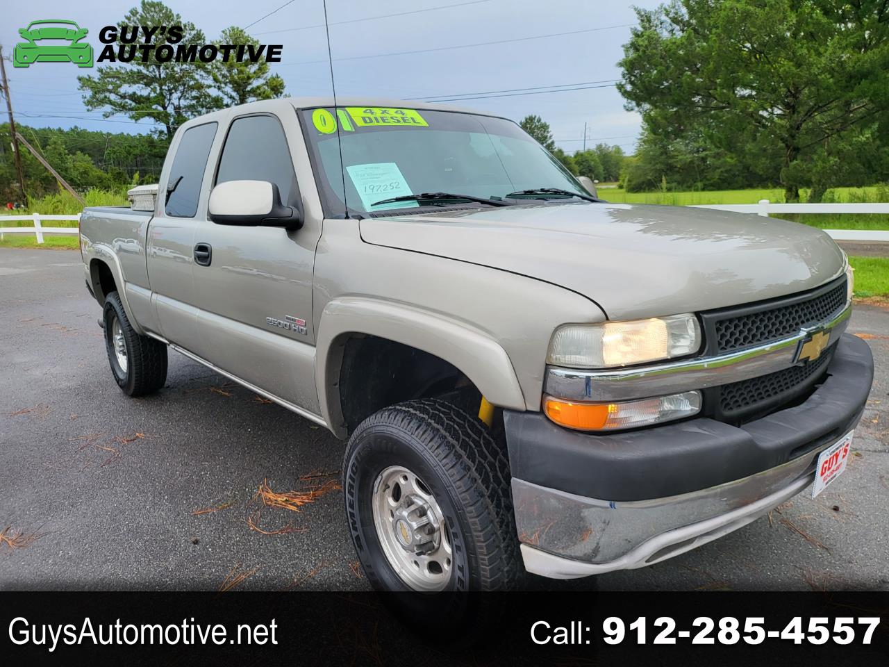 Used 2001 Chevrolet Silverado 2500HD Ext. Cab 4WD for Sale in Waycross
