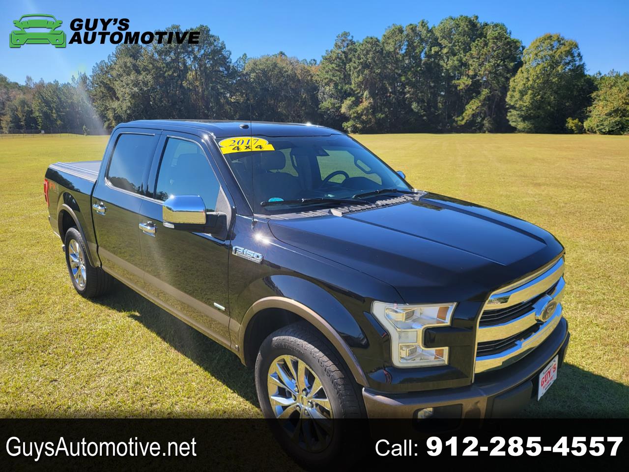 Used 2017 Ford F150 Lariat SuperCrew 6.5ft. Bed 4WD for Sale in Waycross GA 31503 Guy's Automotive