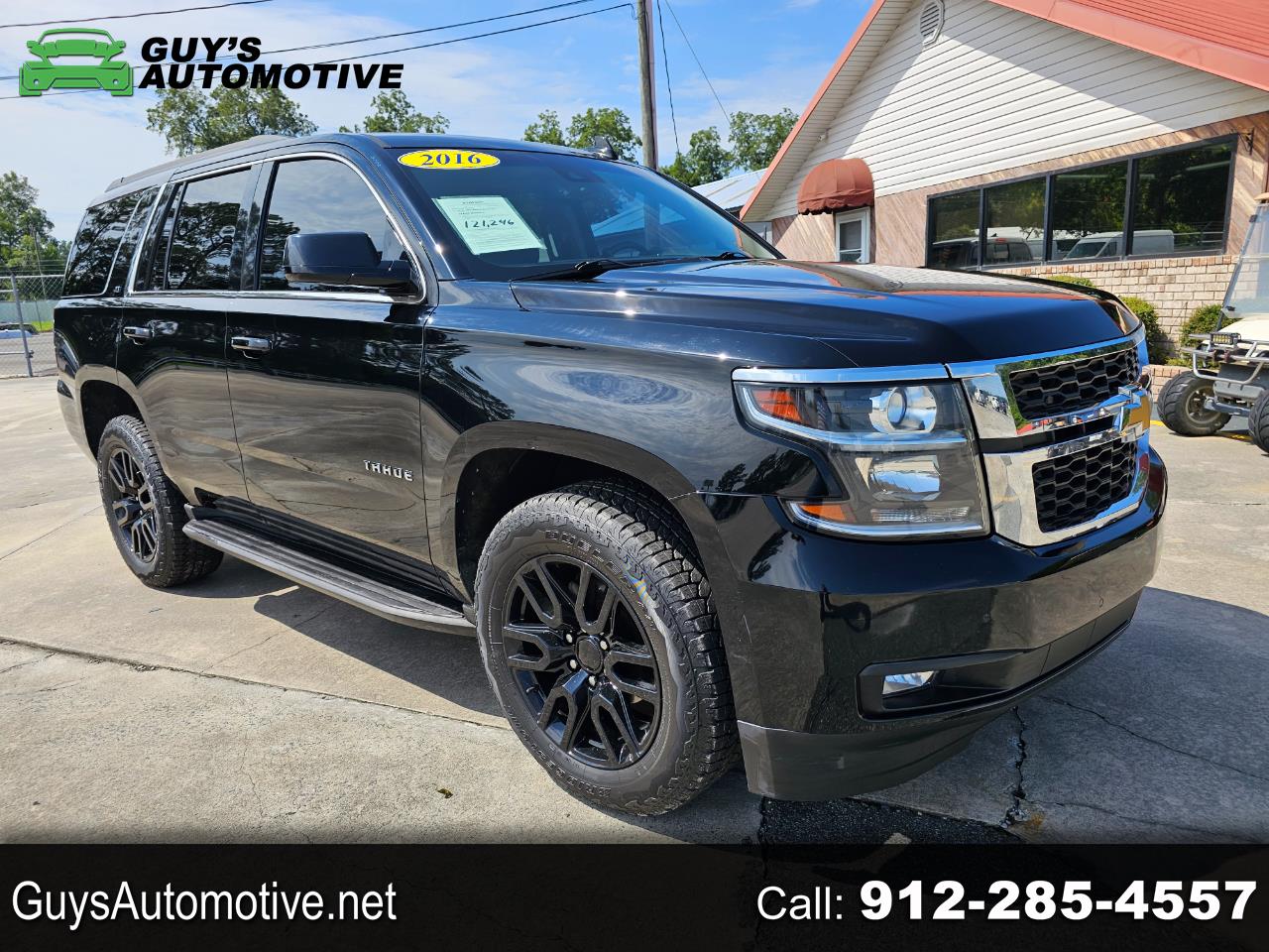 Used 2016 Chevrolet Tahoe LT 2WD for Sale in Waycross GA 31503 Guy's Automotive