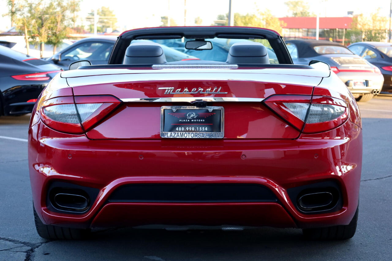 Maserati GranTurismo Sport Convertible 2019