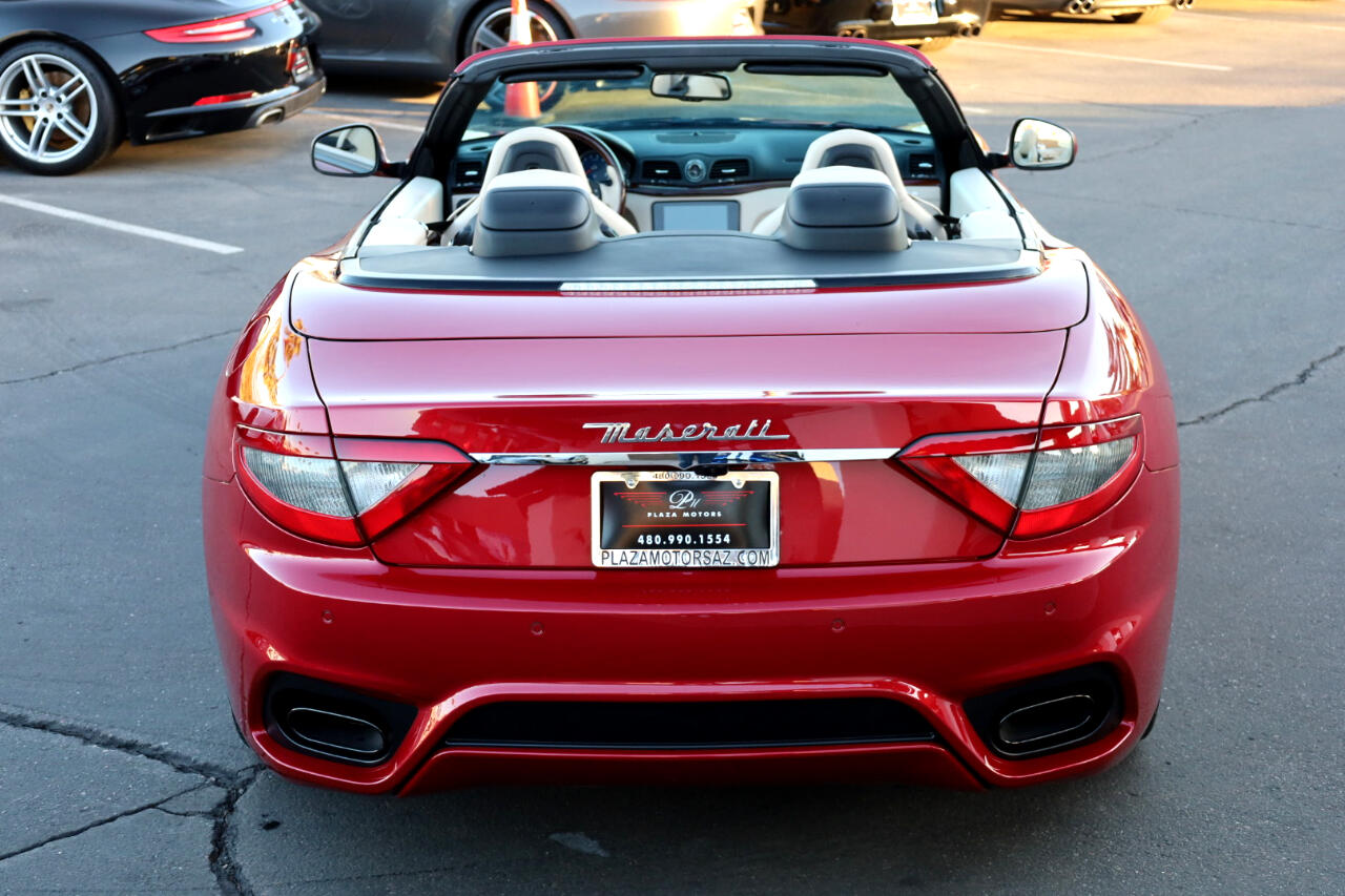 Maserati GranTurismo Sport Convertible 2019