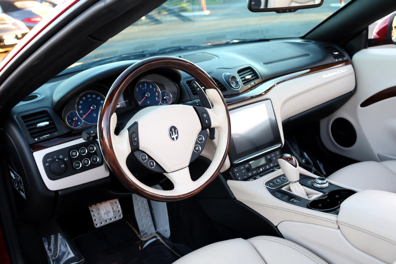 Maserati GranTurismo Sport Convertible 2019