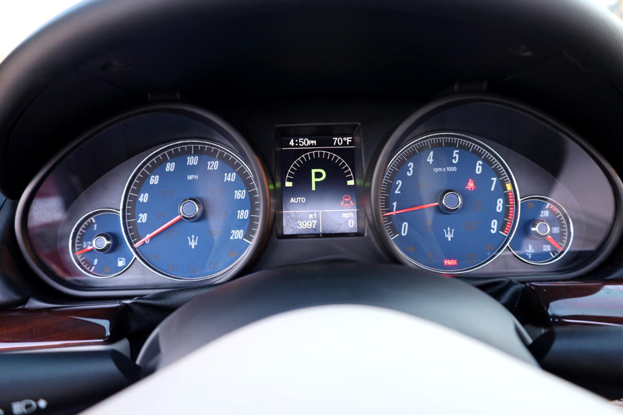 Maserati GranTurismo Sport Convertible 2019