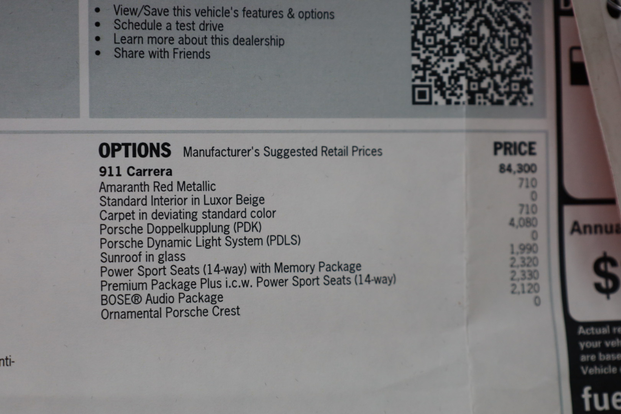 Porsche 911 Carrera Coupe 2014