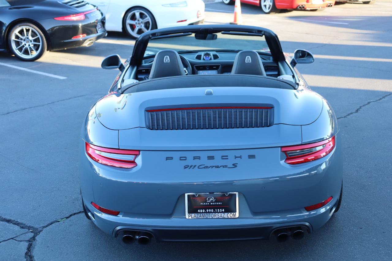 Porsche 911 Carrera S Cabriolet 2018