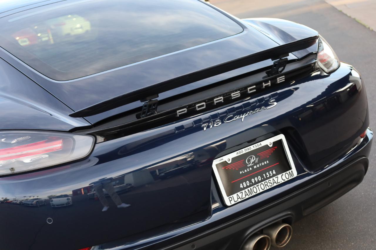 Porsche 718 Cayman S 2017