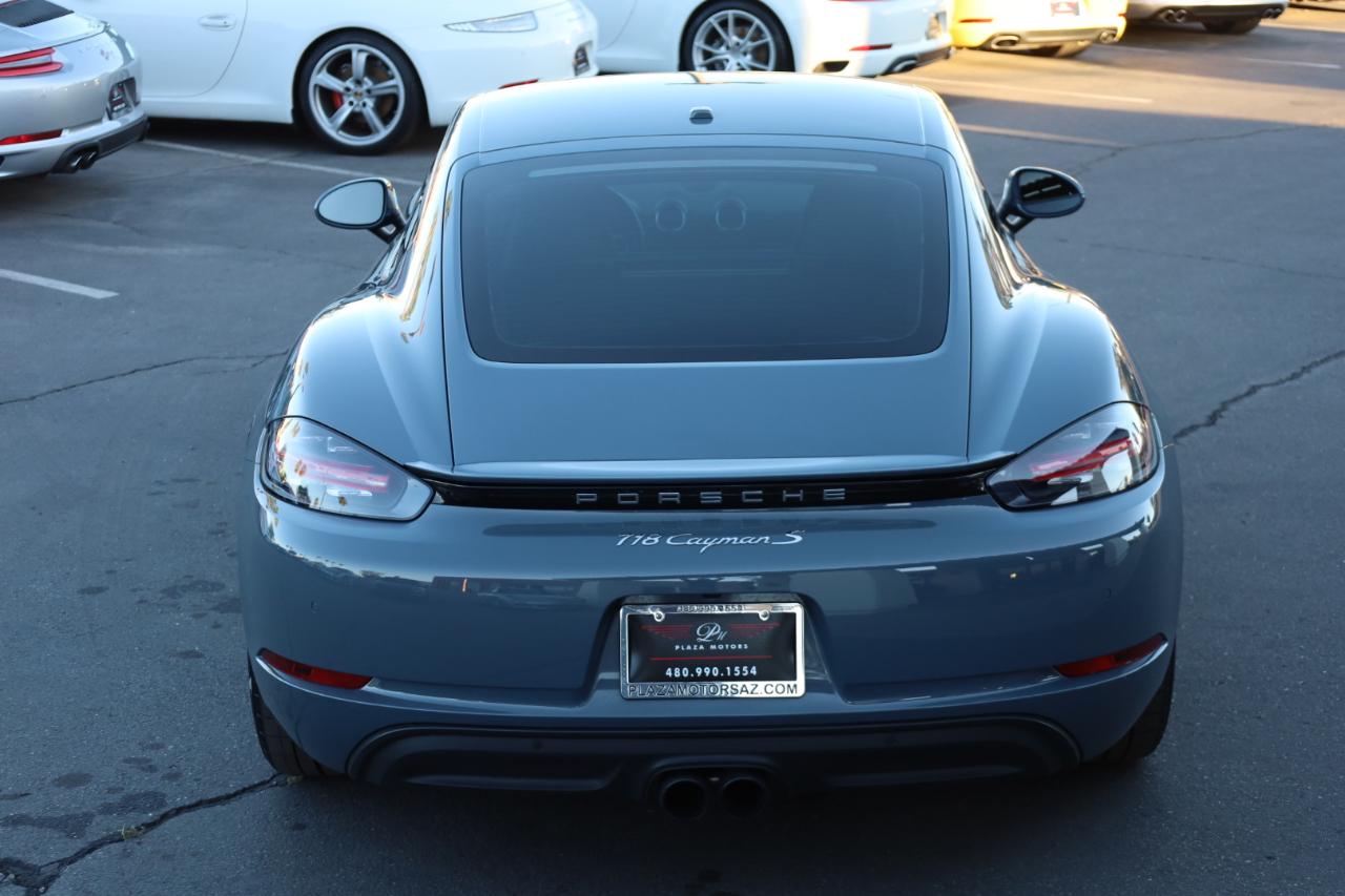 Porsche 718 Cayman S 2017