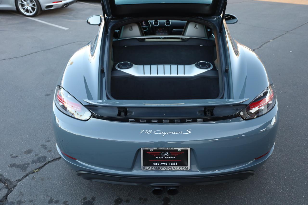 Porsche 718 Cayman S 2017