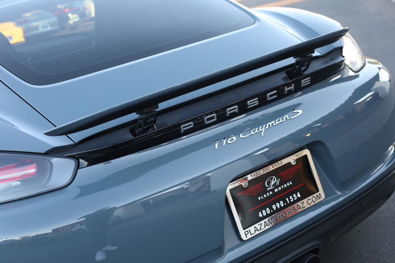 Porsche 718 Cayman S 2017