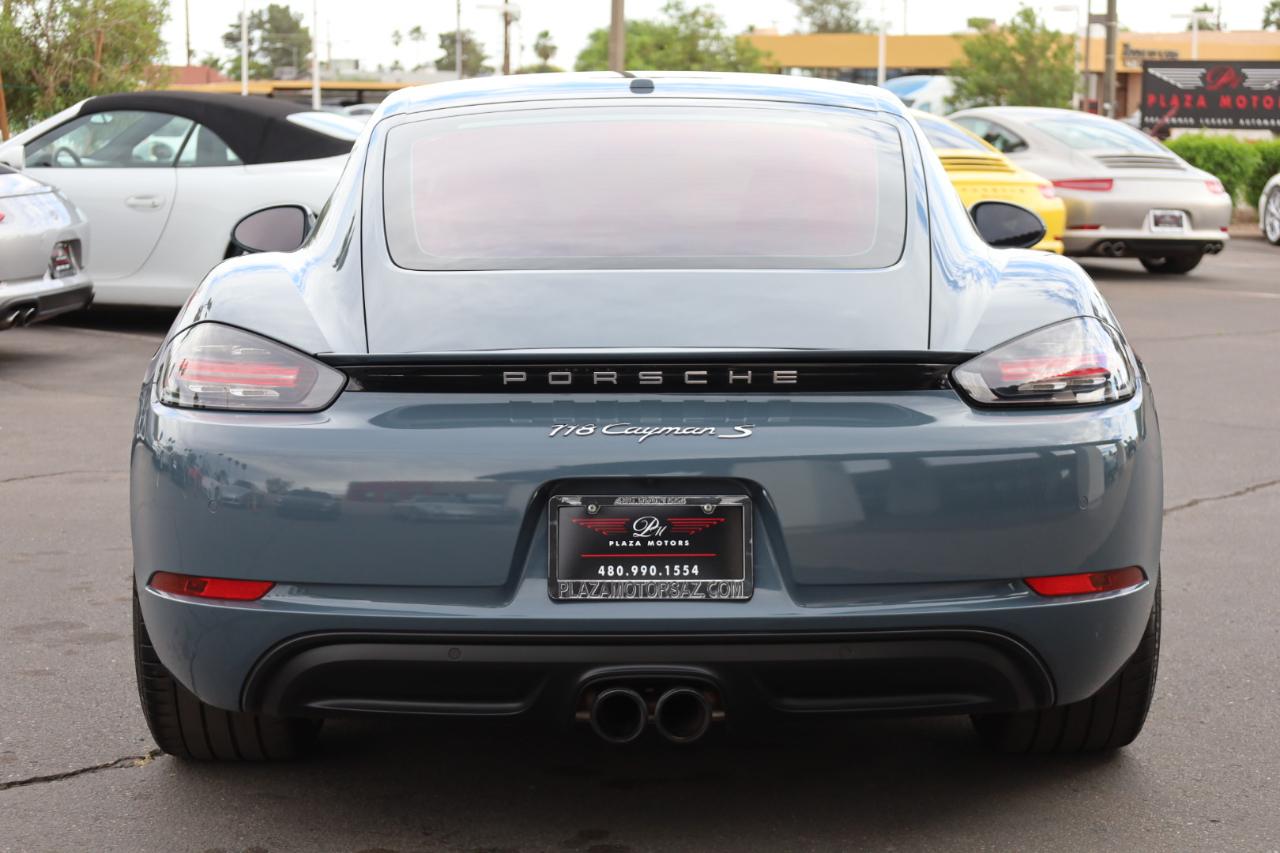 Porsche 718 Cayman S 2017