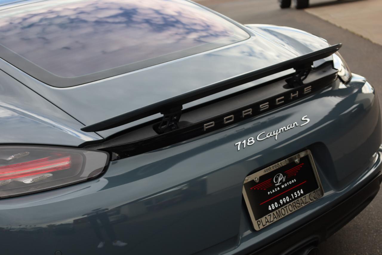 Porsche 718 Cayman S 2017