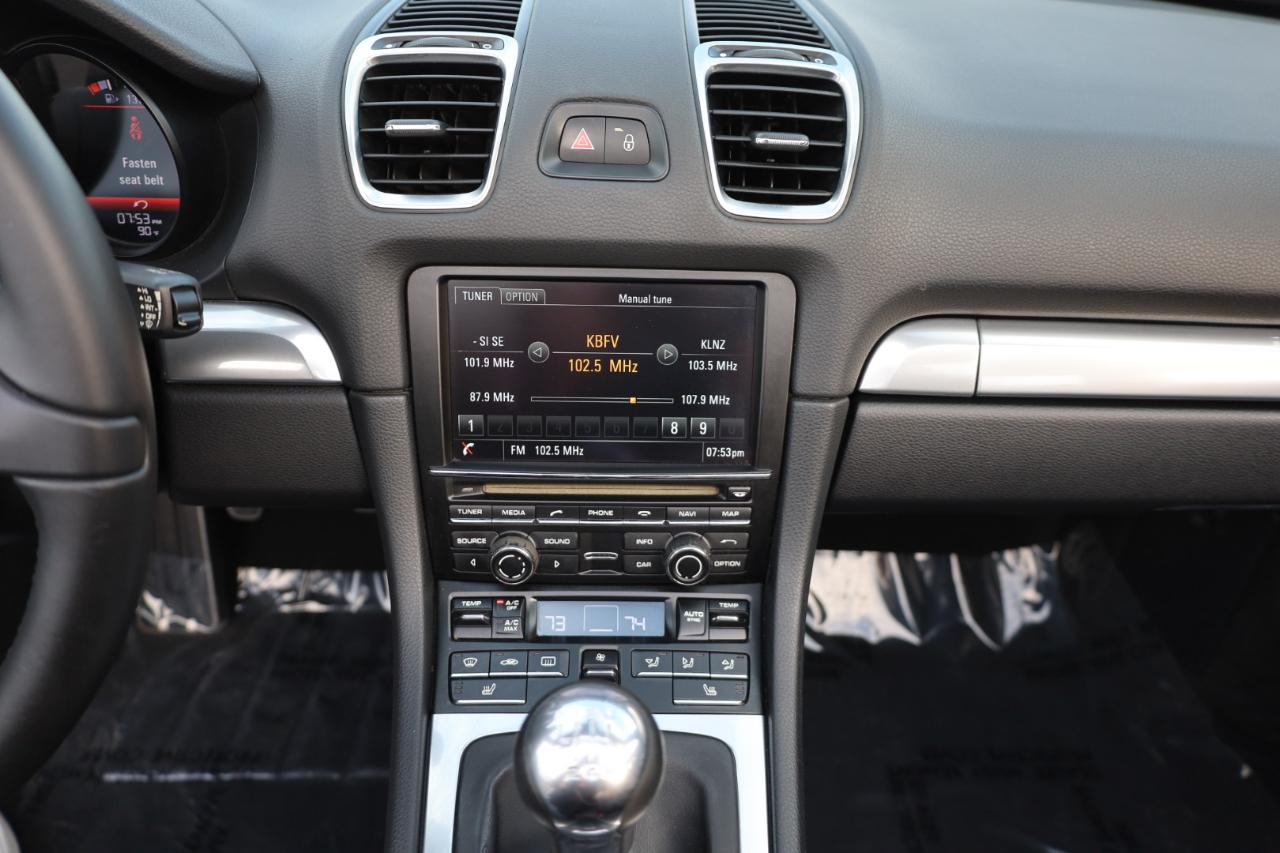 Porsche Boxster 2dr Roadster Manual 2014