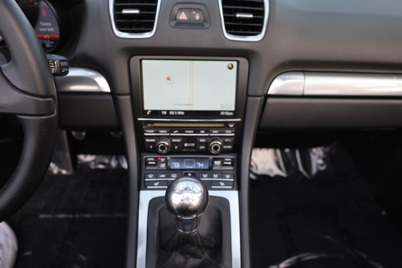 Porsche Boxster 2dr Roadster Manual 2014