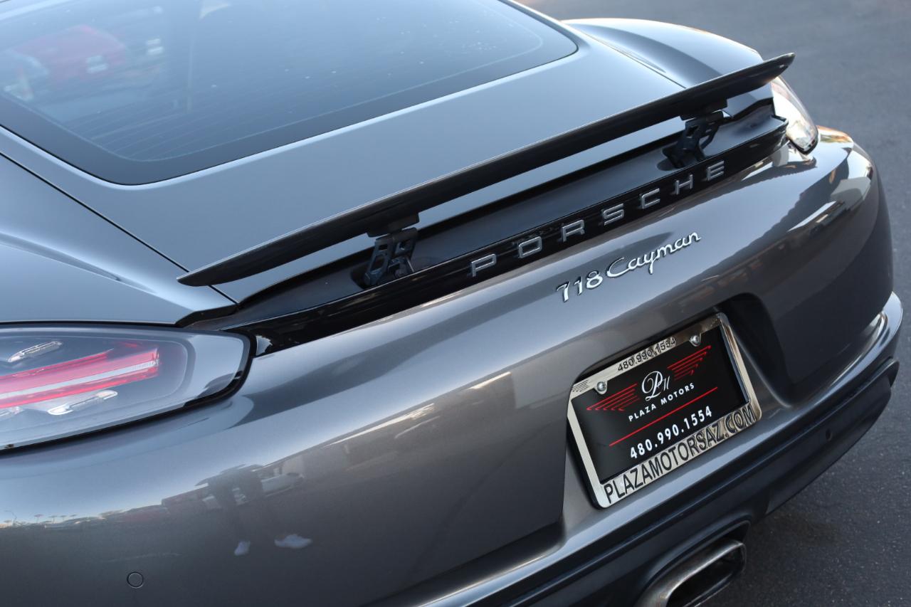 Porsche 718 Cayman Coupe 2018