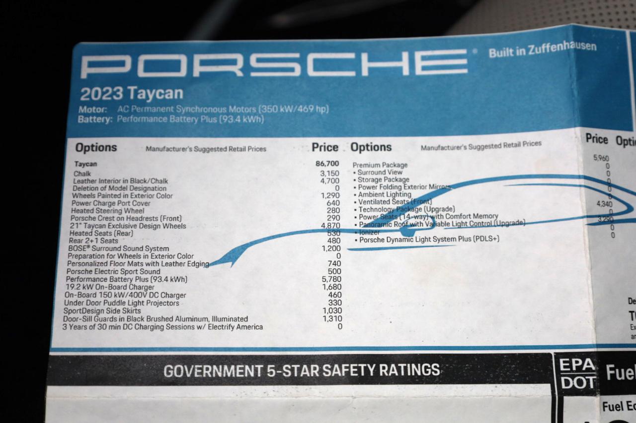 Porsche Taycan Base 2023