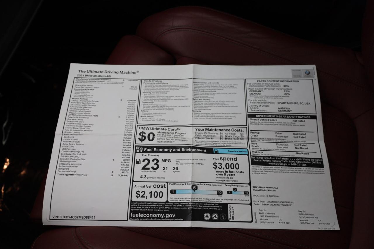 BMW X6 sDrive40i 2021