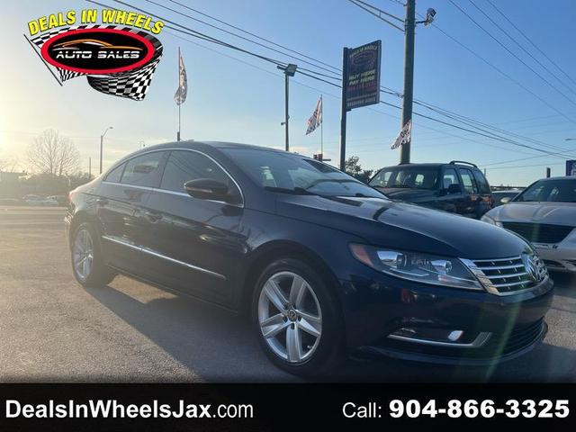 Blue 2013 Volkswagen CC Sedan Front-Wheel Drive Automatic